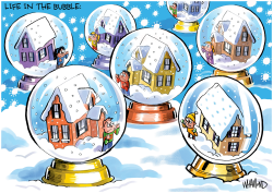 LIFE IN THE BUBBLE by Dave Whamond