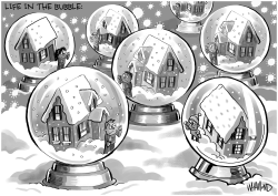 Life in the bubble by Dave Whamond
