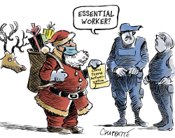 IT’S GOING TO BE A SPECIAL CHRISTMAS by Patrick Chappatte