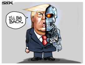 SECOND TERM-INATOR by Steve Sack