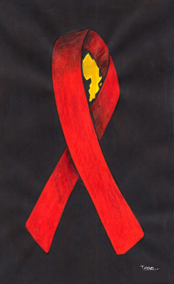 WORLDS AIDS DAY - REMEMBERING AFRICA by Tayo Fatunla
