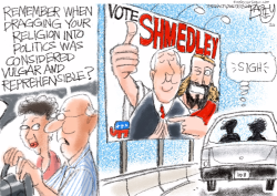 RELIGION’S PLACE by Pat Bagley