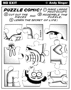 PUZZLE COMIC by Andy Singer