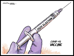 COVID-45 VACCINE by J.D. Crowe