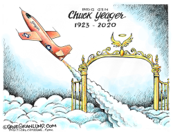 CHUCK YEAGER TRIBUTE by Dave Granlund