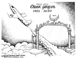 Chuck Yeager tribute by Dave Granlund
