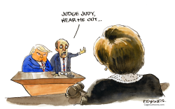 JUDGE JUDY by Pat Byrnes