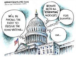 COVID SHOTS FOR CONGRESS by Dave Granlund