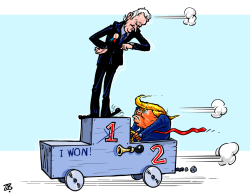 TRUMP LOSES , OFFICIALLY ! by Emad Hajjaj