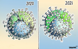 CORONA VIRUS IN 2021 by Sabir Nazar