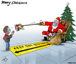 MERRY CHRISTMAS by Osama Hajjaj