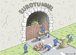 CLOSING THE TUNNEL by Marian Kamensky