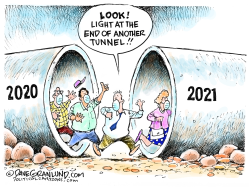 ANOTHER TUNNEL 2021 by Dave Granlund