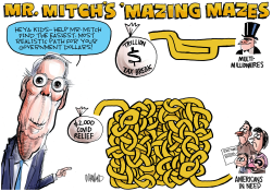Mitch's mazes by Dave Whamond