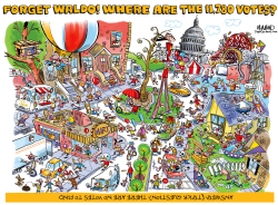 FIND THE VOTES by Dave Whamond