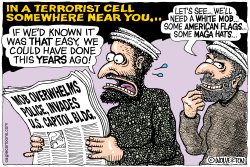 TERRORISTS AND CAPITOL INSURRECTION by Monte Wolverton