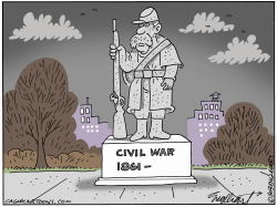 CIVIL WAR MONUMENT by Bob Englehart