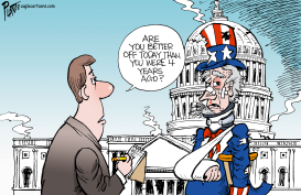 ARE YOU BETTER OFF? by Bruce Plante