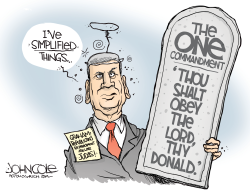 FRANKLIN GRAHAM AND THE ONE COMMANDMENT by John Cole