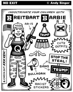 BREITBART BARBIE by Andy Singer