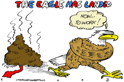 THE EAGLE HAS LANDED by Randall Enos