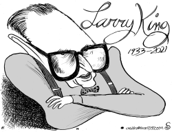 Larry King by Randall Enos