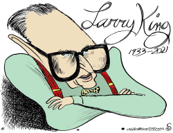 Larry King by Randall Enos