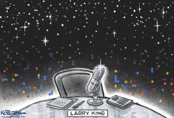 LARRY KING by Jeff Koterba