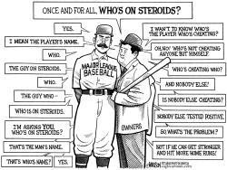 WHO'S ON STEROIDS by R.J. Matson