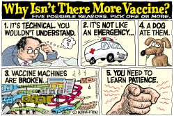 Why Isn't There More Vaccine? by Monte Wolverton