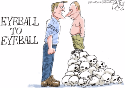NAVALNY COURAGE by Pat Bagley