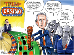 ALL IN ON QANON by Dave Whamond