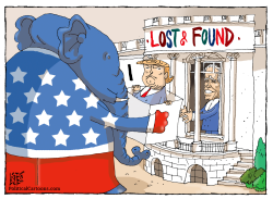 LOST AND FOUND TRUMP AND BIDEN by Nikola Listes