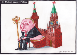 IN PUTIN'S SECRET PALACE by Alla and Chavdar