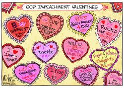 GOP IMPEACHMENT VALENTINES by Christopher Weyant