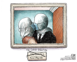 COVID VALENTINE by Adam Zyglis