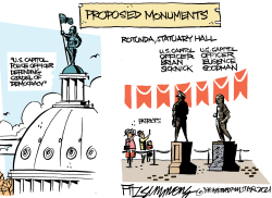 PROPOSED MONUMENTS by David Fitzsimmons