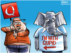 GOP AND QANON by Dave Whamond