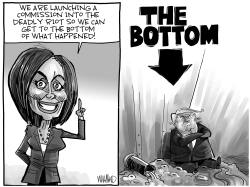 Pelosi gets to the bottom of it by Dave Whamond