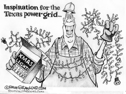 Texas Power Grid fail by Dave Granlund