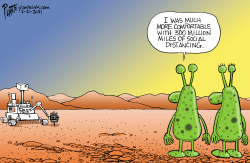 PERSISTENCE ON MARS by Bruce Plante