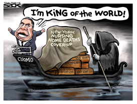 CUP OF COVERUP by Steve Sack