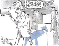 PARTY OF LINCOLN? by John Darkow