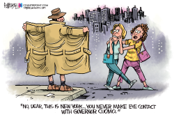 CUOMO FLASHER by Rick McKee