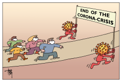 END OF THE CORONA CRISIS by Arend van Dam