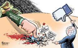 MYANMAR PROTESTS by Paresh Nath