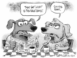 Lousy is the New Good Doggie Version by Daryl Cagle