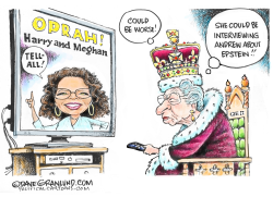 HARRY MEGHAN AND OPRAH by Dave Granlund