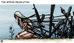THE SYRIAN REVOLUTION  by Emad Hajjaj