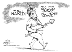 KING CUOMO NAKED by Dick Wright